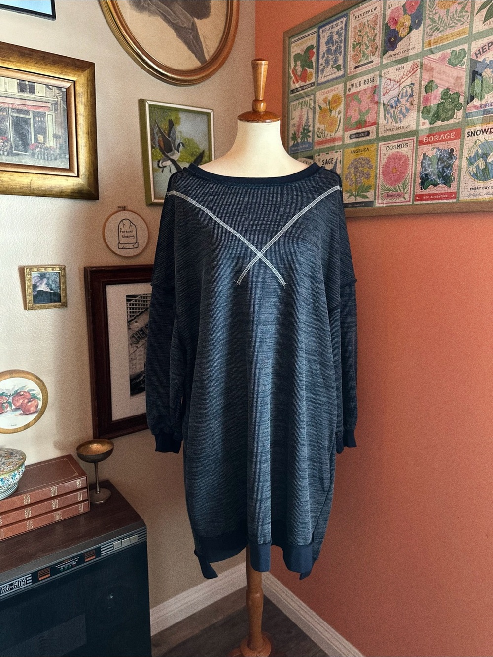 Listicle Midi Sweater Dress